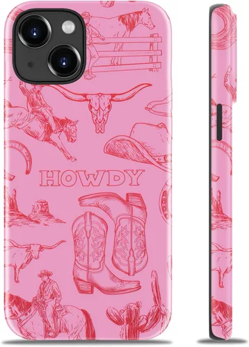 Miniatura 43 de Goodon para iPhone 17 Pro, Funda Estética de Gato Negro y Niña Naranja, Compatible con Magsafe, Funda Protectora Retro Única y Moderna de Silicona