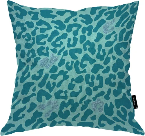 Miniatura 18 de Funda para cojín Beabes de 18"X18" con ancla, diseño náutico azul y blanco a rayas, funda de almohada cuadrada de algodón y lino para el hogar