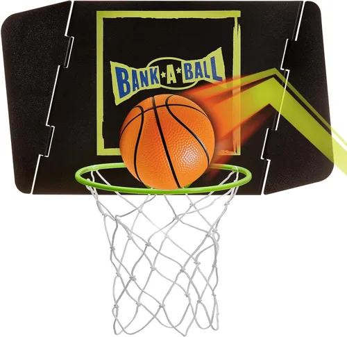 Mini aro de baloncesto para adultos o niños, juego de juego ajustable portátil para interiores con bola, aro sobre la puerta con tablero ajustable y