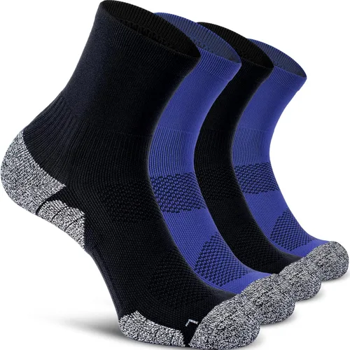 Miniatura 7 de CWVLC Calcetines deportivos de compresión acolchados para hombres y mujeres