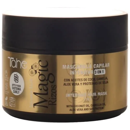 Miniatura 4 de Tahe Pack Curly - Champú Low Poo 10.1 fl oz + máscara 3 en 1 10.1 fl oz + Activador de rizos 6.8 fl oz