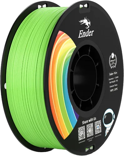 Miniatura 59 de Creality Filamento PLA+ Negro 1.75mm, filamento para impresora 3D de alta resistencia y sin enredos, embalaje al vacío, filamento para impresión 3D