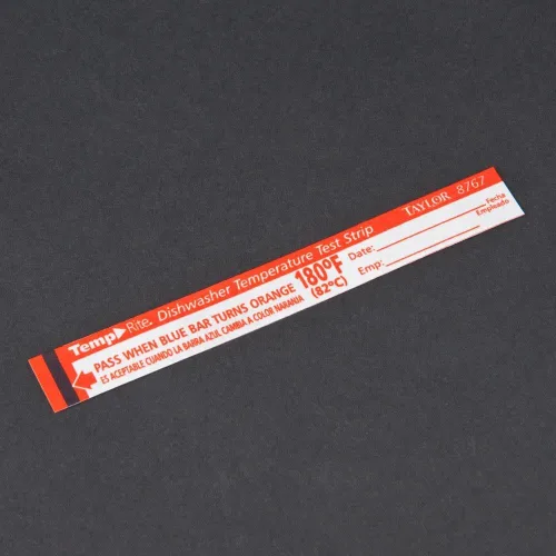 Miniatura 2 de Taylor Precision TempRite - Tira de temperatura para lavavajillas de 180° F, paquete = 25