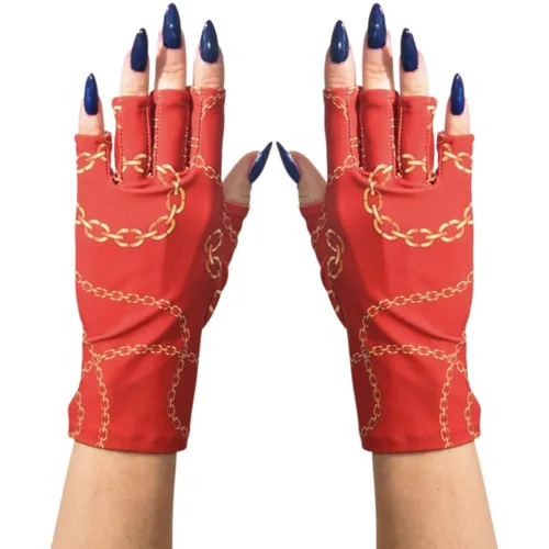 Miniatura 70 de ManiGlovz - Guantes de uñas originales con protección UPF 50+ UV Guantes de manicura de gel y guantes anti UV sin dedos para mujeres Se pueden