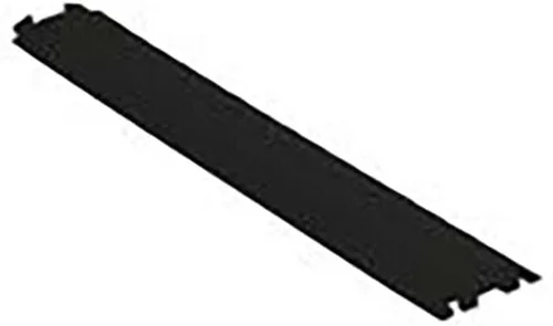 Miniatura 3 de Checkers Protector de cable ligero de 1 canal de 3 pies de largo para múltiples líneas de 0.5 pulgadas, cubierta de cable de piso para pasarelas