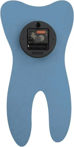 Miniatura 5 de Timelike Reloj de pared moderno de dientes, silencioso, sin tictac, médico, dentista, clínica dental, arte de pared, decoración de pared, para Azul