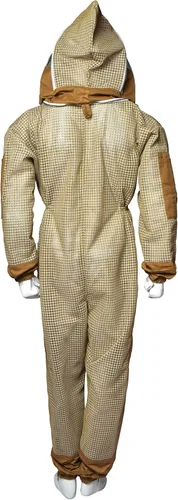 Miniatura 2 de MS Traje de abeja profesional de 3 capas Apiarist ventilado apicultor traje protector con un par de guantes apicultura traje apícola traje a prueba