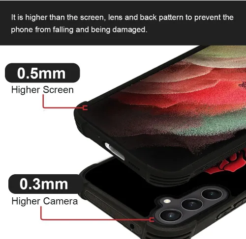 Miniatura 113 de CARLOCA Funda compatible con Samsung Galaxy S22 Ultra, diseño gráfico de Star Howling Wolfs Samsung Galaxy S22 Ultra, diseño gráfico, a prueba
