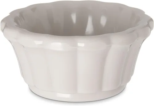Miniatura 7 de Carlisle FoodService Products 4394303 Ramequín festoneado de melamina, 2 onzas, negro