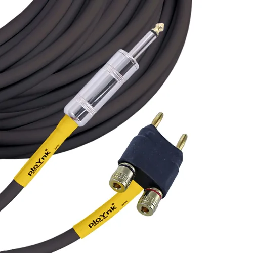 Miniatura 3 de Cable de altavoz de audio profesional, calibre 12 (2 pies, 1/4 a 1/4 pulgadas)