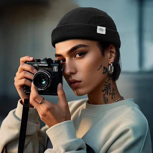 Miniatura 3 de Croogo Brimless Docker - Gorro unisex enrollado con puños enrollados, gorro de algodón sin visera, gorro de algodón para propietario, gorra casual