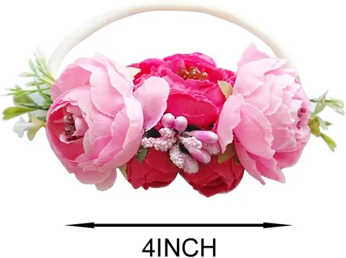 Miniatura 2 de BGFKS - Vestido tutú de tul escalonado para niñas pequeñas y bebés, conjunto de falda tutú de princesa, colores del arco iris, viene con una diadema