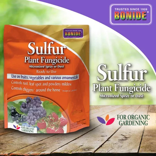 Miniatura 3 de BONIDE Products INC 142 Fungicida para plantas de azufre controla orgánicamente el óxido, la mancha foliar y el moho polvoriento, 4 libras (2)
