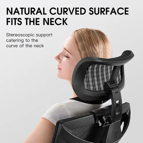 Miniatura 7 de El accesorio para reposacabezas de silla de oficina, puede ajustar la altura, inclinación y distancia entre la parte delantera y trasera. El