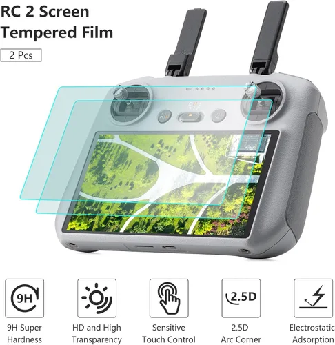 Miniatura 6 de FPVtosky Controlador RC 2 más kit de protector para DJI Lito X1/Mini 5 Pro/4 Pro/Flip/Air 3S, kit incluye cubierta de capó solar RC 2, cordón RC2