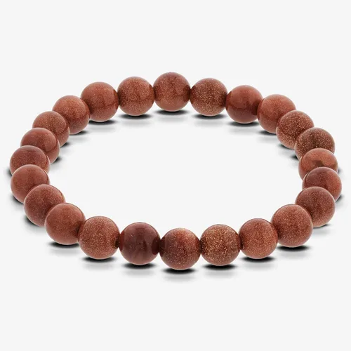 Miniatura 161 de Gem Avenue Handmade Round Bead Stretch Bracelet Unisex Natural Stone Beaded Jewelry for Men & Women, Elastic Wristband for Daily Wear