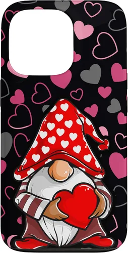 Miniatura 10 de Cute Gnome Valentine Heart Pattern Cozy Love Design Case for iPhone 17