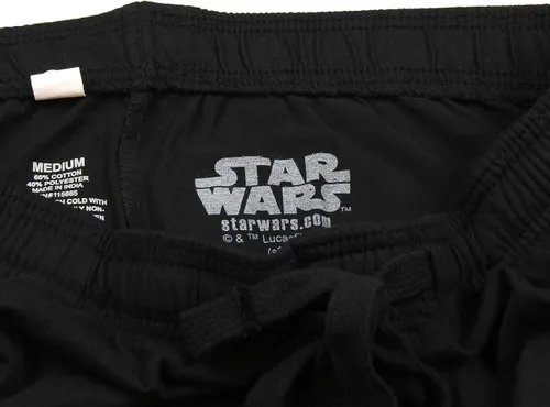 Miniatura 3 de STAR WARS The Millennium Falcon Print - Pantalones de descanso para hombre Negro