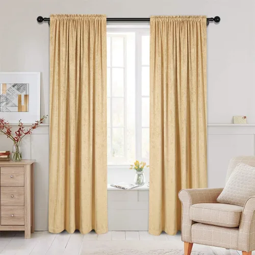 Miniatura 15 de Cortinas de doble cara de felpilla para cortina de cocina, cenefa para sala de estar