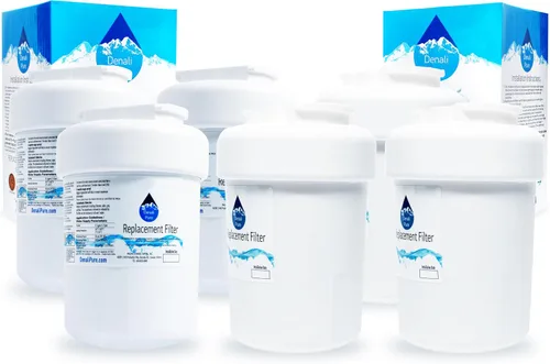 Paquete de 6 filtros de agua de repuesto para refrigerador General Electric PSHS6MGZBESS - Compatible con cartucho de filtro de agua para