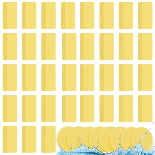 Miniatura 7 de Mifoci 960 esponjas faciales comprimidas para esteticistas, almohadillas de esponja de eliminación de maquillaje para mujeres, spa exfoliante facial