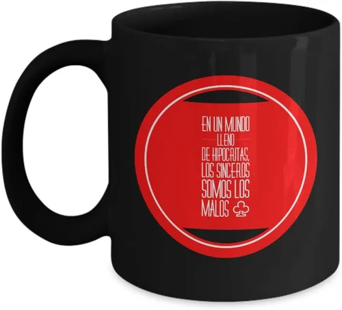 Taza de Cafe Mundo Vaso, taza de téa Mate Cup divertidas, tazas personalizadas, taza de café inspiradoras, taza con mensajes positivos., 11onza