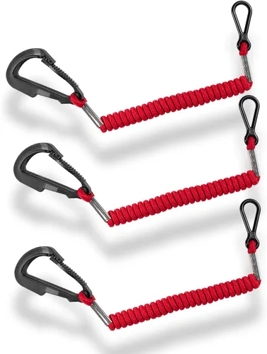 Miniatura 11 de 8M0092849 - Cordón para interruptor de muerte de barco, 2 unidades, interruptor de parada de emergencia para motor de barco, correa de seguridad