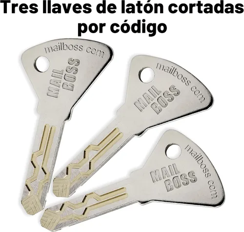 Miniatura 9 de Administrador de correo, buzón de seguridad de bloqueo Mail Boss 7506, 7506