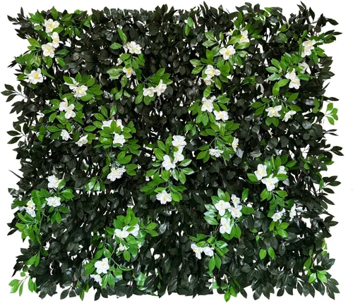 Miniatura 17 de Sumery Pantalla de Privacidad de Valla Expandible para Balcón Patio Exterior, Panel Decorativo de Cercado de Hiedra Artificial, Setos Artificiales
