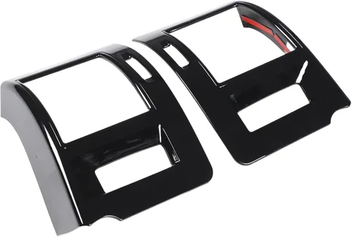 Miniatura 9 de Ajuste para Toyota Land Cruiser Prado FJ150 150 2018 marco de cubierta de ventilación de salida de aire acondicionado lateral de automóvil, cubierta