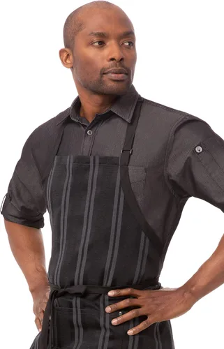 Miniatura 12 de Chef Works Delantal Unisex Presidio Half Bistro