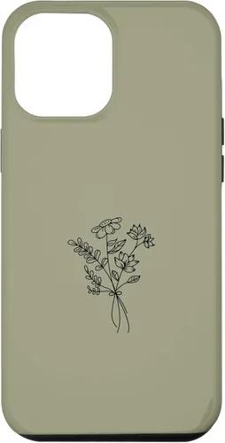 Miniatura 24 de Funda para iPhone 12 mini Wildlfower Floral Flower Khaki