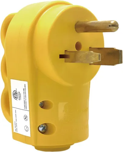 Miniatura 8 de Sintron NEMA 6-30P/6-50P Enchufe de hoja recta, cuchillas intercambiables, para aires acondicionados, equipos de cocina y soldador de arco, 125/250