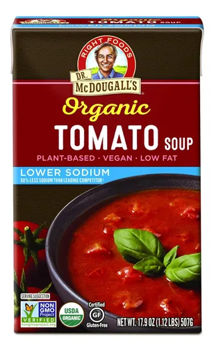 Miniatura 12 de Dr. McDougall's Right Foods Vegetales de lentejas orgánicas con sopa vegana de col rizada, 18 onzas (paquete de 6) sin gluten, USDA orgánico, sin