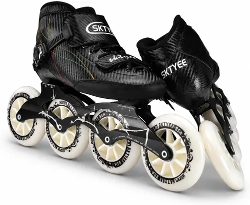 Miniatura 9 de Patines de velocidad en línea para adultos para mujeres y hombres, patines profesionales de fitness, patines de carreras de alto rendimiento