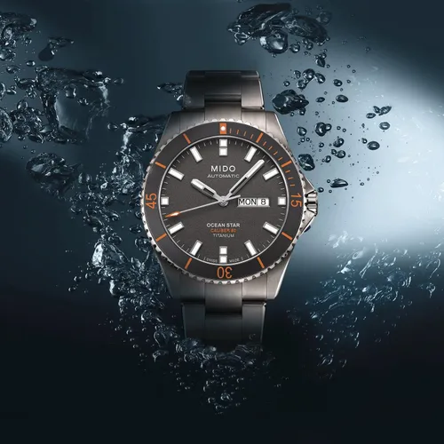 Miniatura 27 de MIDO Ocean Star 200 - Swiss Automatic Watch for Men - 42.5mm Stainless Steel Case - Day/Date Calendar - Rotating Bezel - 200m Water Resistance