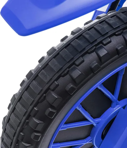 Miniatura 9 de Aosom Motocicleta para niños de 12V con neumáticos con banda de rodadura, bicicleta eléctrica de velocidad máxima de 5 mph para niños, motocicleta