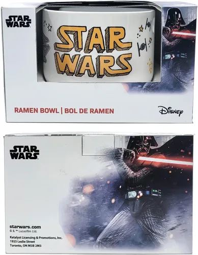 Miniatura 9 de Katalyst Licencias y promociones Star Wars Ramen Bowl y palillos Space Chase Millenium Falcon Tie Fighter X-Wing