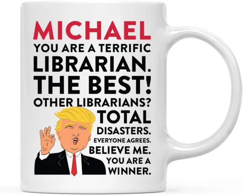 Miniatura 26 de Andaz Press Custom Trump Manual - Taza de café (11.0 fl oz), Actor, 1
