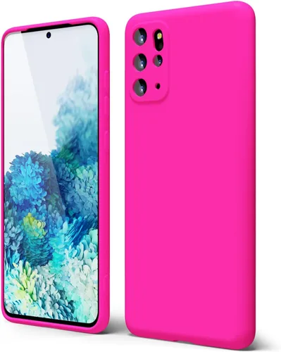 Miniatura 346 de oakxco Funda para teléfono Samsung Galaxy S21 Ultra con agarre de silicona líquida, bonita funda delgada y delgada de goma suave de TPU lisa