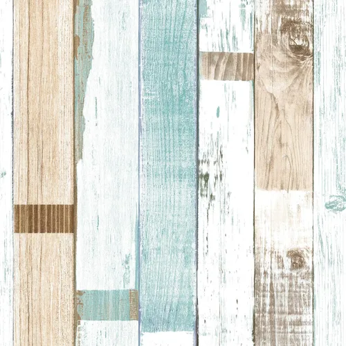 Miniatura 10 de Yun-aeon Papel de contacto de madera natural y gris oscuro, papel tapiz autoadhesivo de 17.3 x 236 pulgadas, autoadhesivo, extraíble, vintage