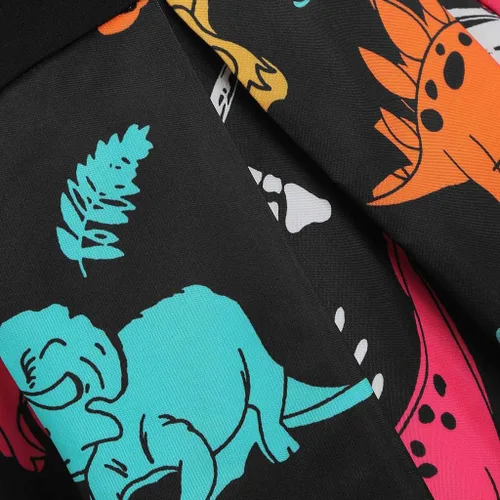 Miniatura 3 de Vestido de moda con estampado asimétrico de girasol para mujer, talla grande, vestido largo de dama de honor burdeos