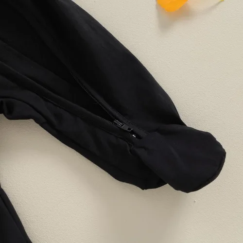 Miniatura 6 de KMBANGI Mameluco para bebé recién nacido, con cremallera y gorro