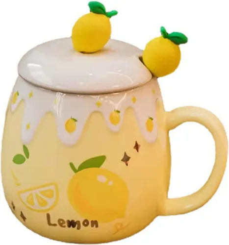 Miniatura 8 de Taza de café de cerámica, diseño de gato negro, hecho a mano, con sombrero de mago, tapa, asa, oficina, hogar, chocolate caliente con leche, regalos