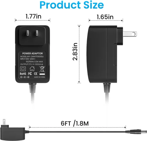Miniatura 4 de Cargador para Bose Soundlink I II III 1 2 3 Cargador Bluetooth Altavoz Cable de alimentación Reemplazo 17V-20V Bose Soundlink Altavoz inalámbrico