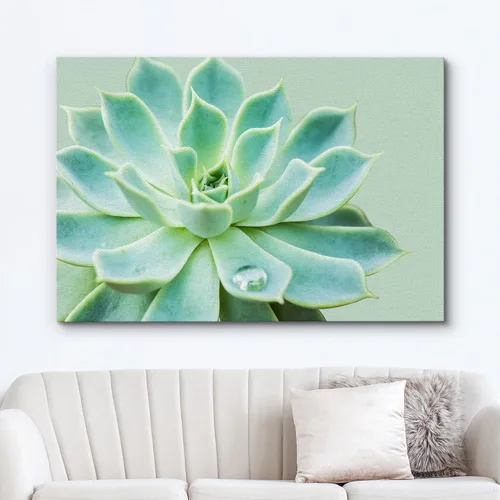 Miniatura 2 de wall26 Lienzo impreso para pared, diseño de rosa del desierto, suculentas, naturaleza, desierto, fotografía, realismo, floral, botánico, suroeste