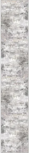 Miniatura 532 de IOHOUZE Alfombra abstracta lavable de 3 x 12 pies para pasillos, antideslizante para cocina, camino de entrada de lana sintética para interiores