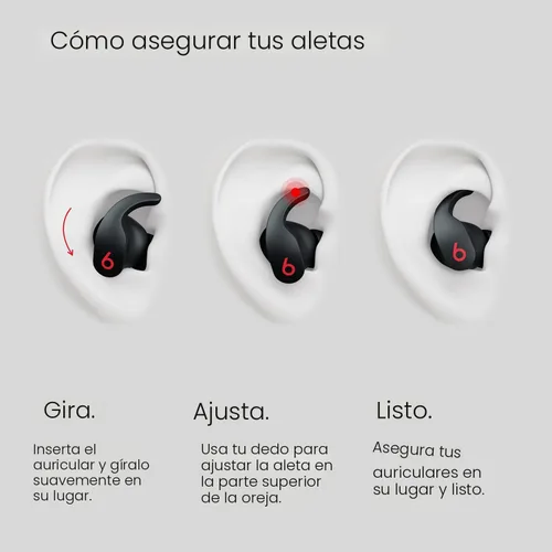 Miniatura 3 de Beats Fit Pro (1.ª generación) - Auriculares inalámbricos verdaderos con cancelación de ruido - Cancelación activa de ruido - Auriculares Beats