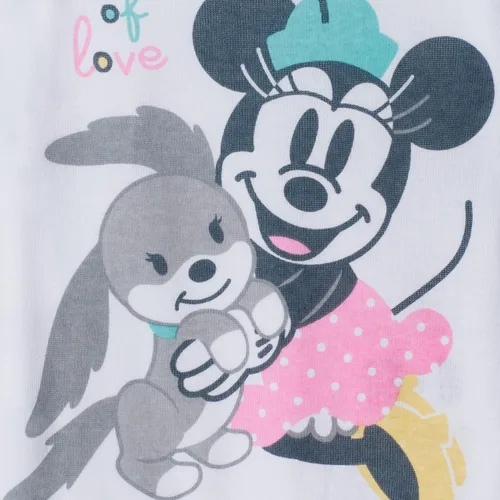 Miniatura 11 de Disney Pijama de algodón ajustado de Minnie Mouse para bebé niña