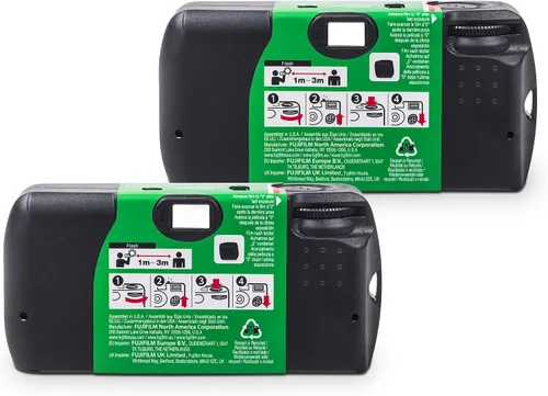 Miniatura 6 de Fujifilm QuickSnap Flash 400 - Cámara de uso único, paquete de 2